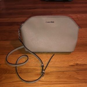 Taupe Calvin Klein crossbody